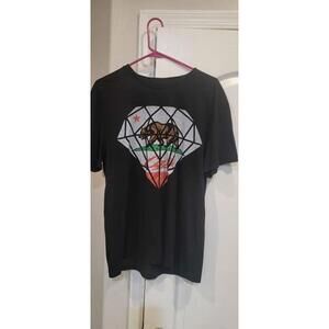 California Diamond Bear T Shirt Men's Large